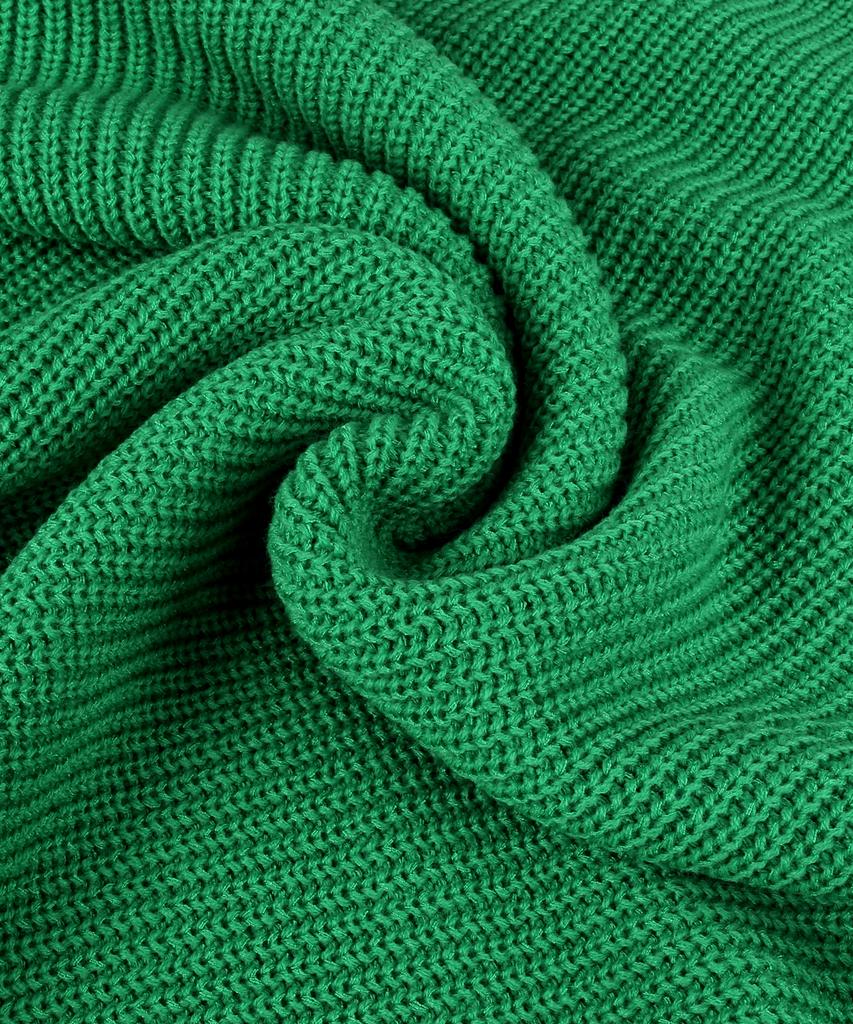 NODU Washable Daily Hazzi Raglan Knit [Green]