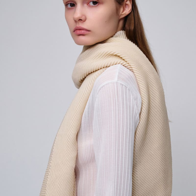 SIEOR OLE Scarf_ivory