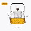 Yaji Glass Steam & Boil Teapot with Handle