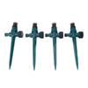4pcs Garden Sprinklers Professional Efficient 360 Degree Automatic Rotating Lawn Sprinkler for Yard Patio Outdoor Garden