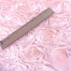 100x130cm High Quality 3D Rose Flowers Fabric Lace Craft Dress Wedding Party Carpet Background Decoration Patchwork Sewing Telas