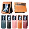 Wallet Function Case for Samsung Galaxy Z Flip7 Flip5 5G Flip6 Flip 5 7 6 Flip4 Flip3 Flip2 Flip 4 3 2 1 Card Holder Leather Bag