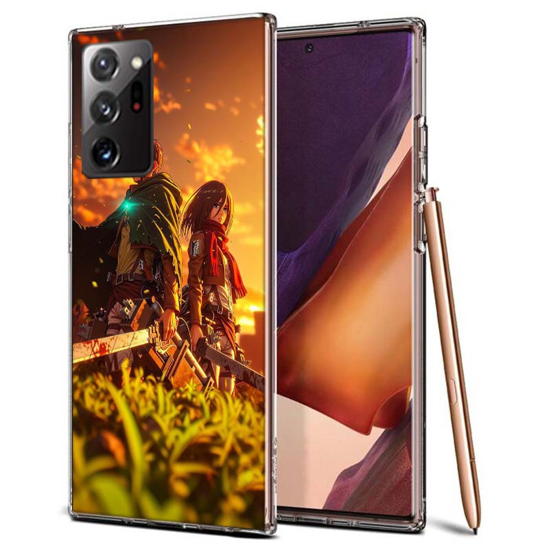 Character MIKASA Phone Case for Samsung A55 A35 A25 A15 A07 A05S A16 A17 A26 A36 A37 A56 A57 Galaxy Note 20 10 A50S A71 A51 A31