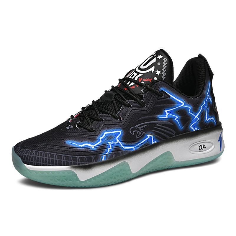 Fashion Basketball Sneaker Man Breathable Mesh Men's Basketball Shoes Anti-slip Wearable Basketball Sneakers for Men Baloncesto