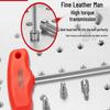 T-Handle Hex Screwdriver Set with Straight Shank & Ball Head, Sizes 2, 3, 4, 5.5, 8, 10