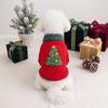 Christmas Pet Sweater Autumn and Winter Plush Warm Coat Teddy Cat Small and Medium-sized Dog Holiday Clothing