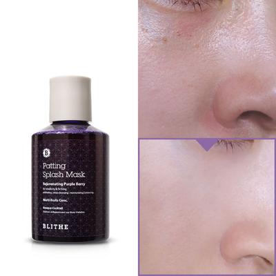 Blithe Patting Splash Mask Verjüngende Lila Beere, 150ml, 1 Stück