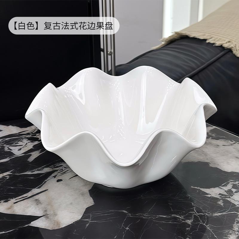 BRKeramik Obstteller Haushalt Wohnzimmer Snackschale Aufbewahrungstablett Dessertschale Küchenorganisator und AufbewahrungsbehälterEY