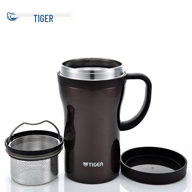 Tiger 480ml Stainless Steel Insulated Tea Mug with Infuser