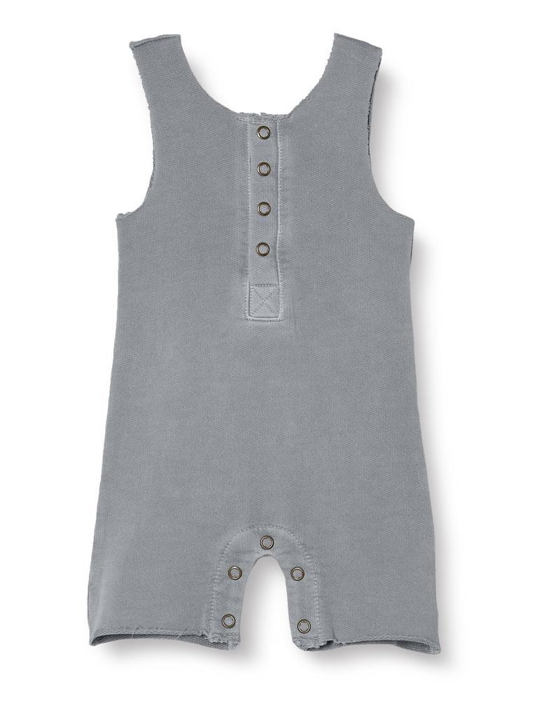 Sleeveless Organic Front and Back Baby Mist [L'ovedbaby] Romper, 2-Way Romper, 12-18M (for 12-18 months)