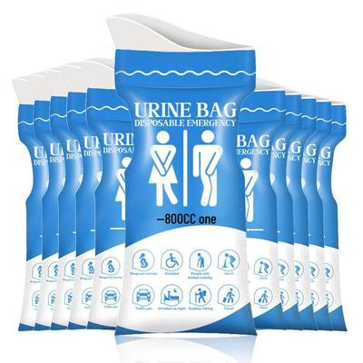 Portable Unisex Disposable Urine Bag for Long-Distance Travel Emergencies