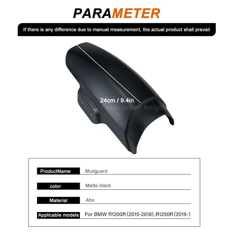 R 1250R 2019- For BMW R1250R R1200R 2015-2018 Front Fender Extensions Fender Extender Splash Accessories