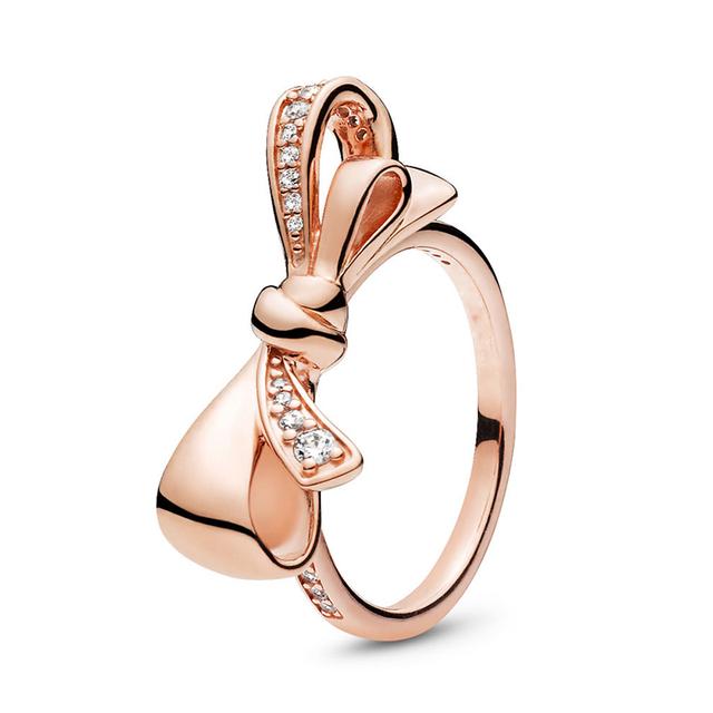 Anel Empilhável Cor Ouro Estilo Europeu Coroa Flor Anel de Dedo Para Mulheres Esposa Joia de Casamento Noivado Oferta Especial