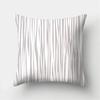 Flower Print Decoration Cushion Cover For Wedding Polyester Throw Pillowcase Stripe Sofa Home Decor Party Diy Pillowcover
