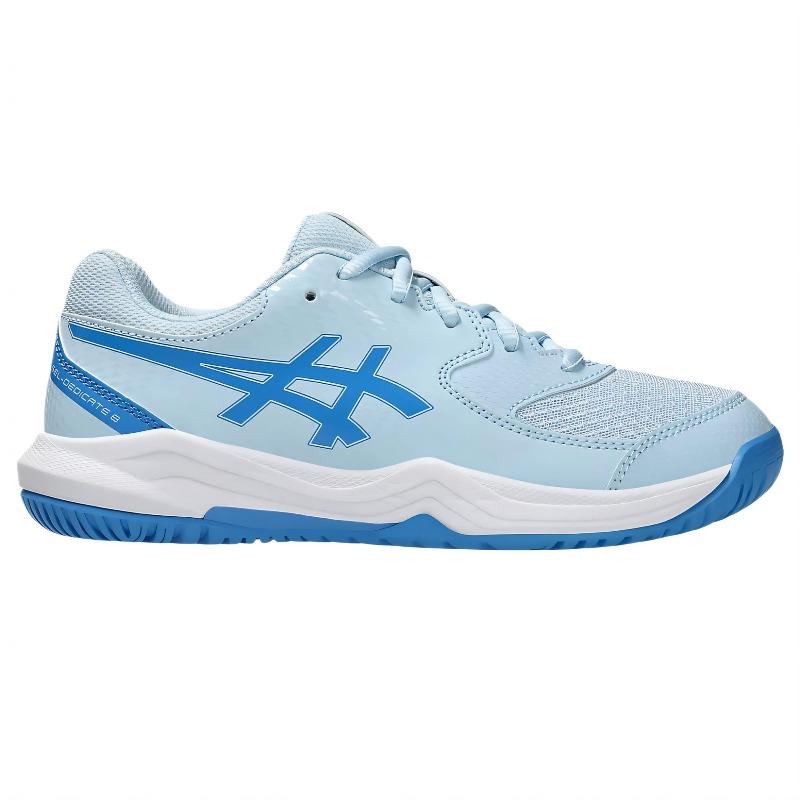 Asics Gel-Dedicate 8 Kids Low Top Training Shoes Blue 1044A077-402