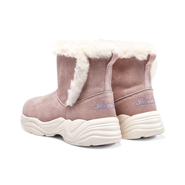 Skechers Fleece Lined Warm Comfortable Mid Calf Boots Kids boots Light-Pink 303052L-LTPK