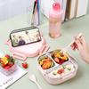 Korean Style 304 Stainless Steel Insulated Lunch Box for Men, Women, Students, and Office Workers