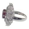 no brand  #9(JP Size) ring K18 white gold Women