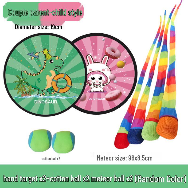 Cross-border Rainbow Sandbag Meteor Ball for Kids - Sensory Training & Sports Equipment for Kindergarten