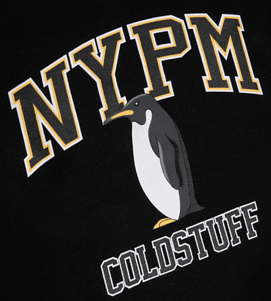 NP STUDIO Feeders Graphic Oversized Sweatshirt Black