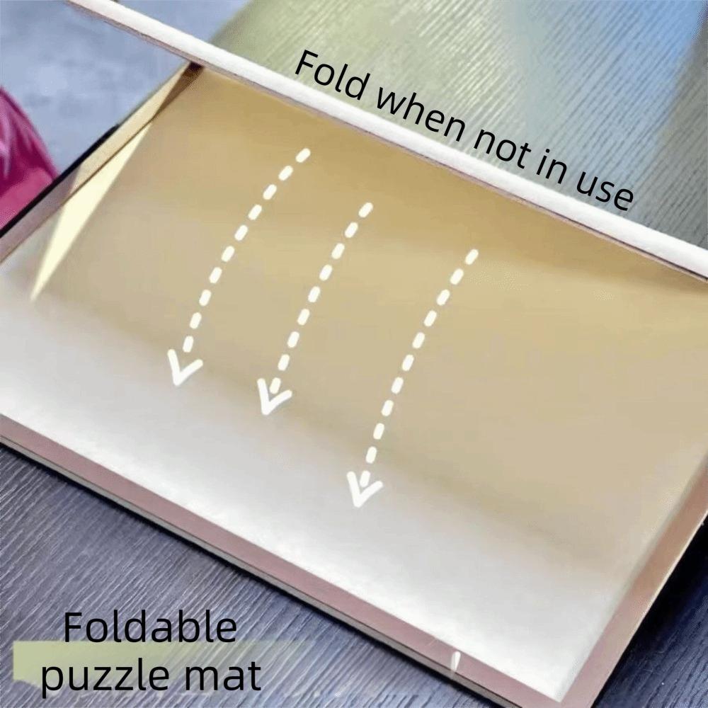 Thickened Puzzle Storage Board Felt Surface Puzzle Workbench  Home Entertainment