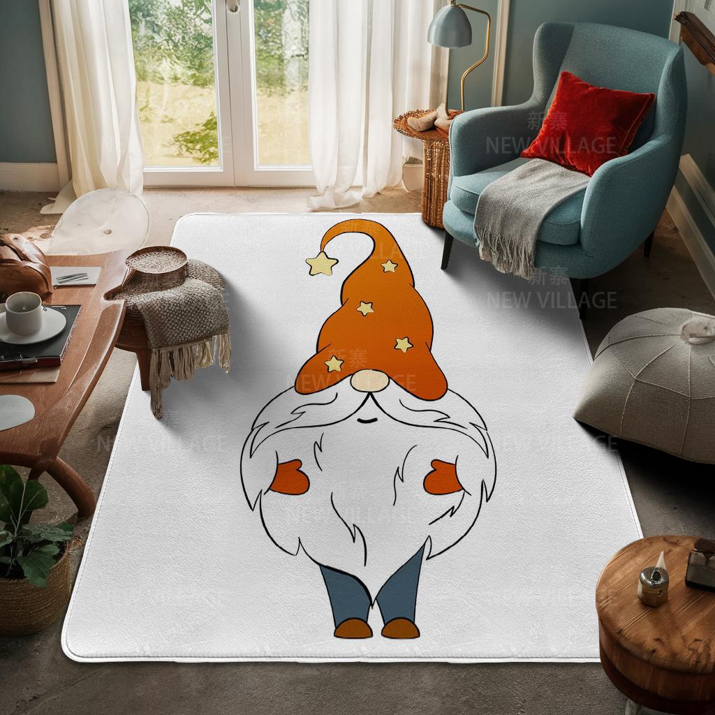 House Entrance Carpet Home Door Mat Living Room Bath Foot Bathroom Non-slip Water Absorption Rugs Bath Merry Christmas Winter