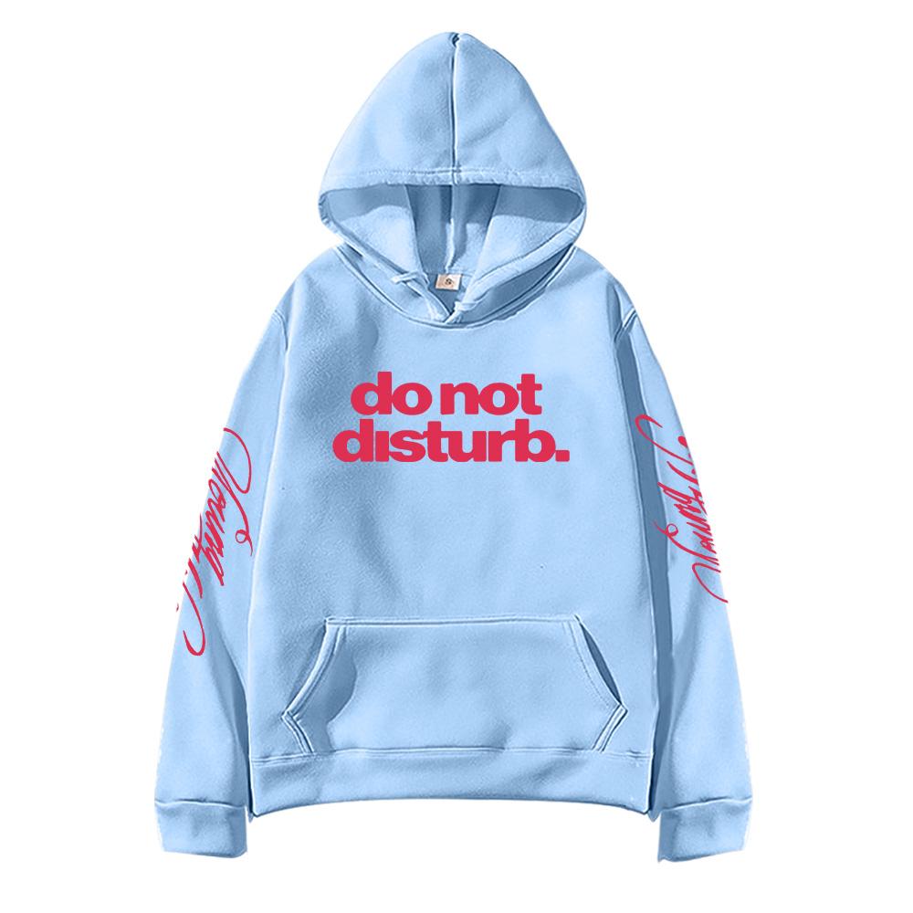 Young Miko DND Hoodie Do Not Disturb Album Merch Hoody Men Women's Harajuku Hip Hop Long Sleeve Sweatshirts Oversized Streetwear