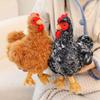 Animal Plush Toy Crows Roosters Kids Gift With Pp Cotton Filling For Playroom Decor