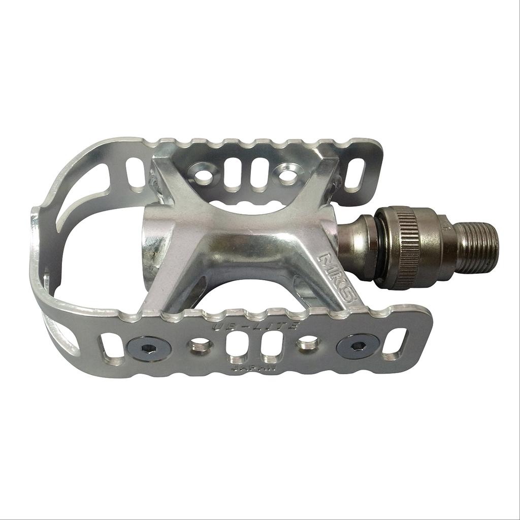 MKS Ezy Bicycle Silver (Mikashima Manufacturing) UB-LITE Pedals,