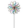 European Wrought Iron Windmill Flower Vase - 1.5m High Garden Decor