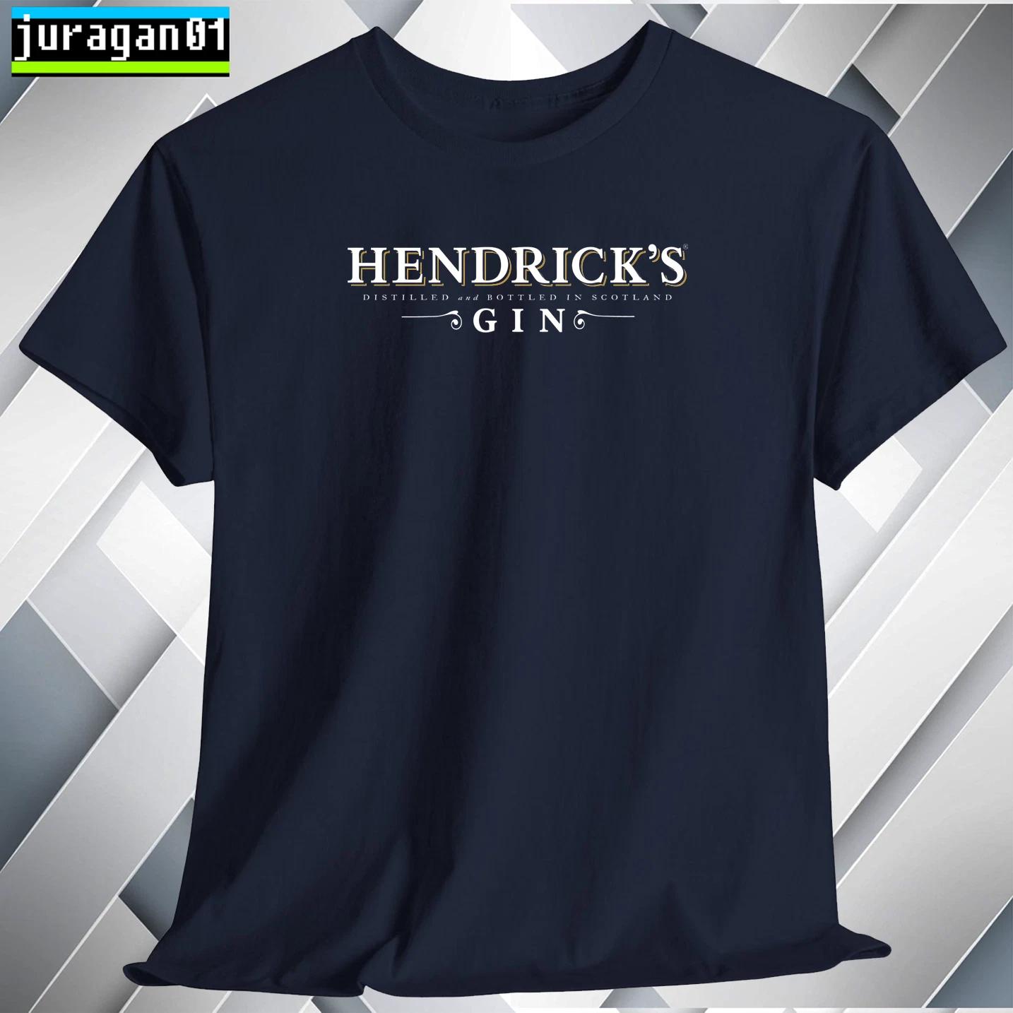 Hendrick s Gin Cocktails Log T shirt Black Navy White Grey Red Orange Size S-5XL S