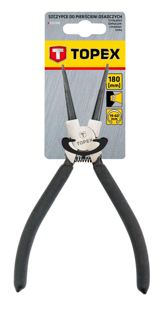 Circlip Pliers 180 Mm, Internal, Straight