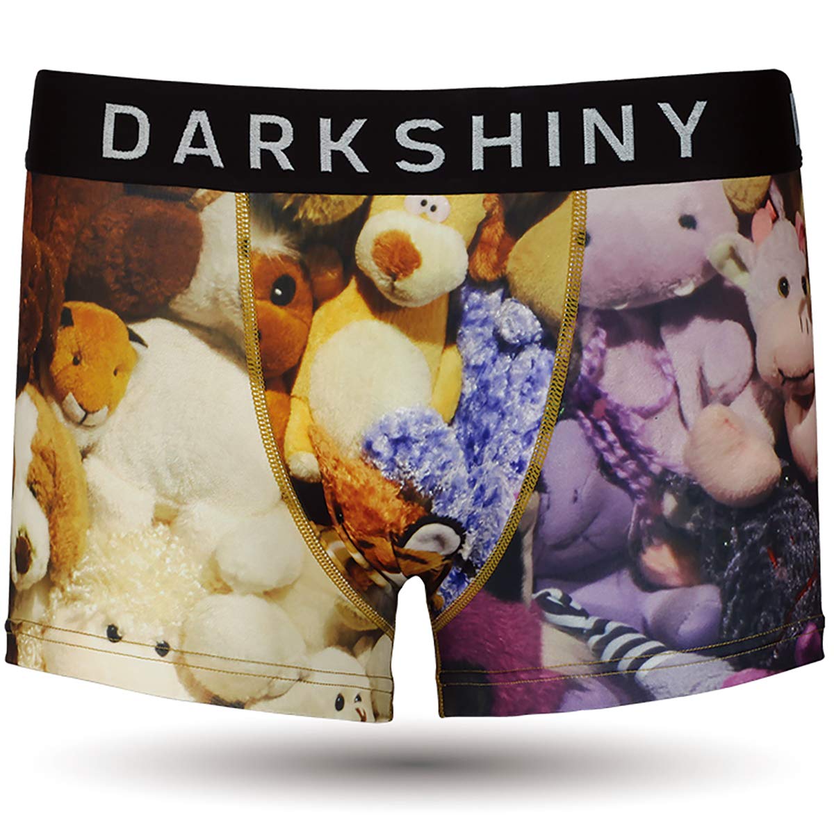

DARK SHINY Men s Plush Boxer Shorts (Group), Microfiber, Super Stretchy, Quick-Drying, Comfortable Fit, Animal Print Underwear, Boyfriend Gift