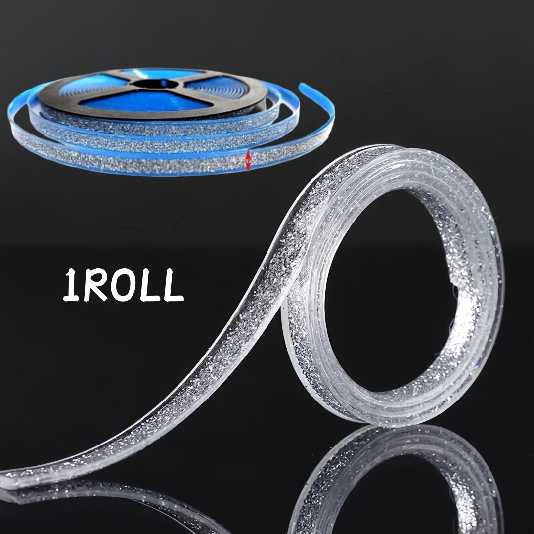 

1pc Self-Adhesive Ceramic Tile Gap Tape Kitchen Bathroom Waterproof Beautiful Seam Tape Wall Floor Gap Line Household Decoration 6m срібний