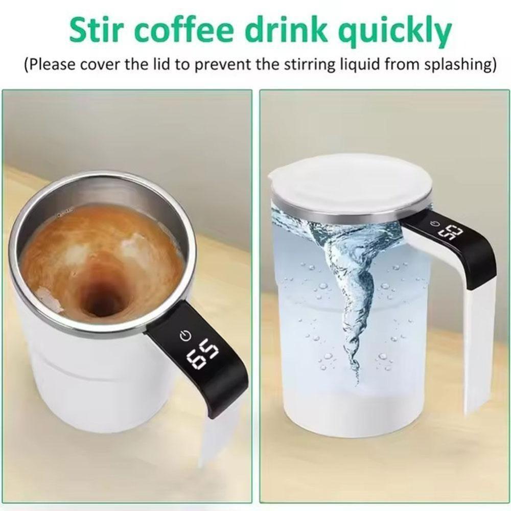 Rotating Blender Automatic Mixing Cup 380ML Auto Stirring Cup Portable Water Cups  for Coffee/Milk