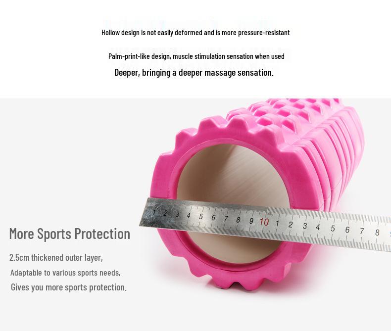 Eco-friendly EVA PVC Yoga Massage Stick - Fitness & Relaxation Roller