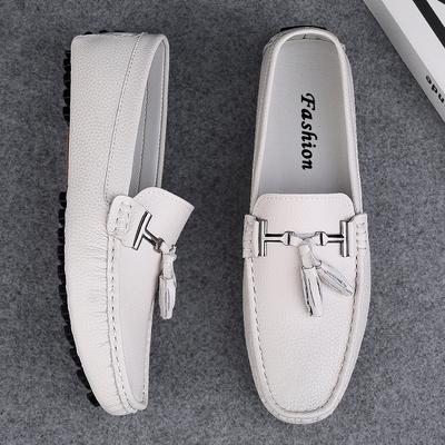Tassel Loafers Shoes For Men Male Boat Shoes Leather Man Moccasins Mens Driving Shoes Casual Shoe Slip On Flats Mocasines Hombre