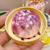 Mini Dumplings Steamer Bun Squeezable Toys Soft Stress Relief Fidget Sensory Toy Keychain Pendant Party Favors Gift