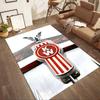 Key Brand Emblem Square rugs are a great choice for living rooms, bedrooms, home décor, and as gifts.