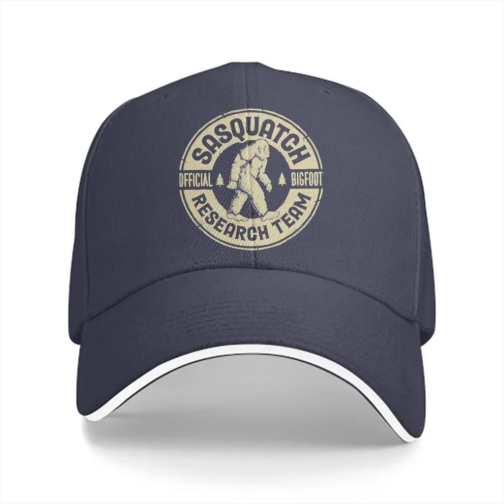 Pure Color Dad Hats Research Team Vintage Women's Hat Sun Visor Caps Bigfoot Sasquatch Peaked Cap