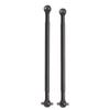 2Pcs Rear Drive Shaft Steel Black RC Toy Car Accessory Parts for ZD Racing 10 7191 1 10 RC Off Road Vehicle