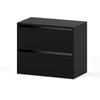 Shoe Cabinet 60 Cm Matte Black