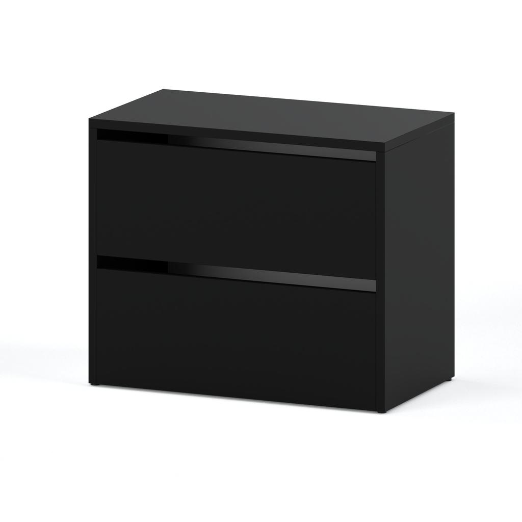 Shoe Cabinet 60 Cm Matte Black