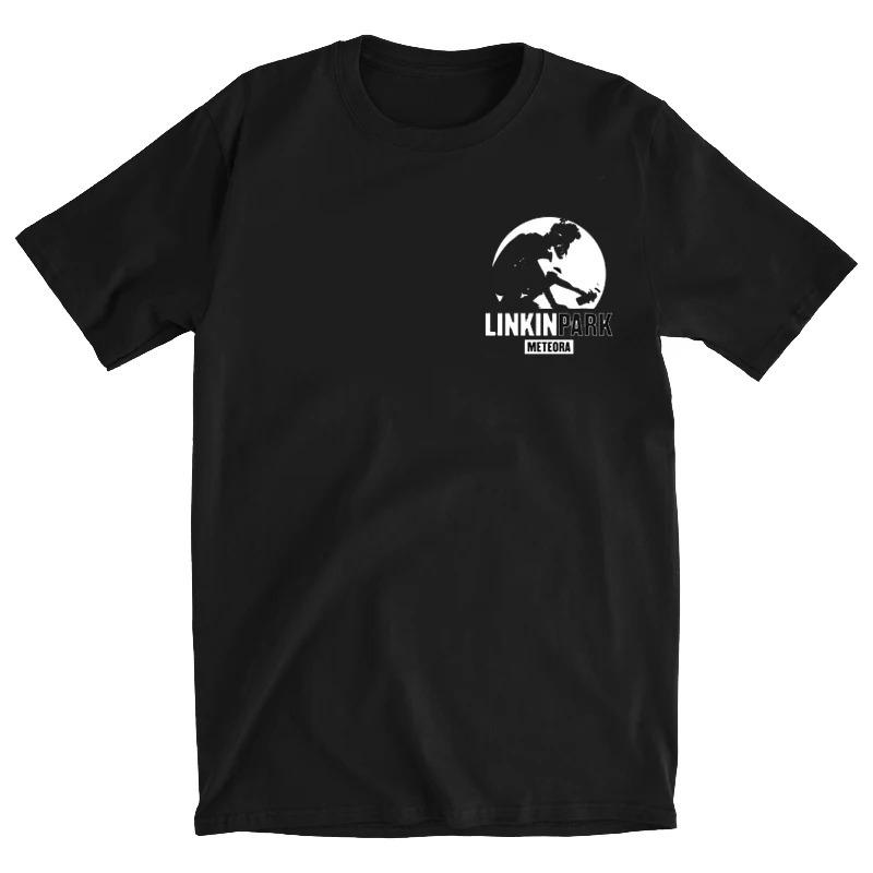 25 Summer Fashion New Lincoln Park Album Men and Women Same High Quality Graffiti Art American Short T-shirt Large Size