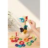 Wooden Tree Circular Hand Eye Coordination Puzzle Toy