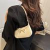 Bow decoration summer temperament design texture large capacity casual simple underarm shoulder women's bag