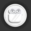 For AirPods 4 Case Bluetooth-compatible Earphone Silicone Case Clear Earbud Protective Cover with Lanyard