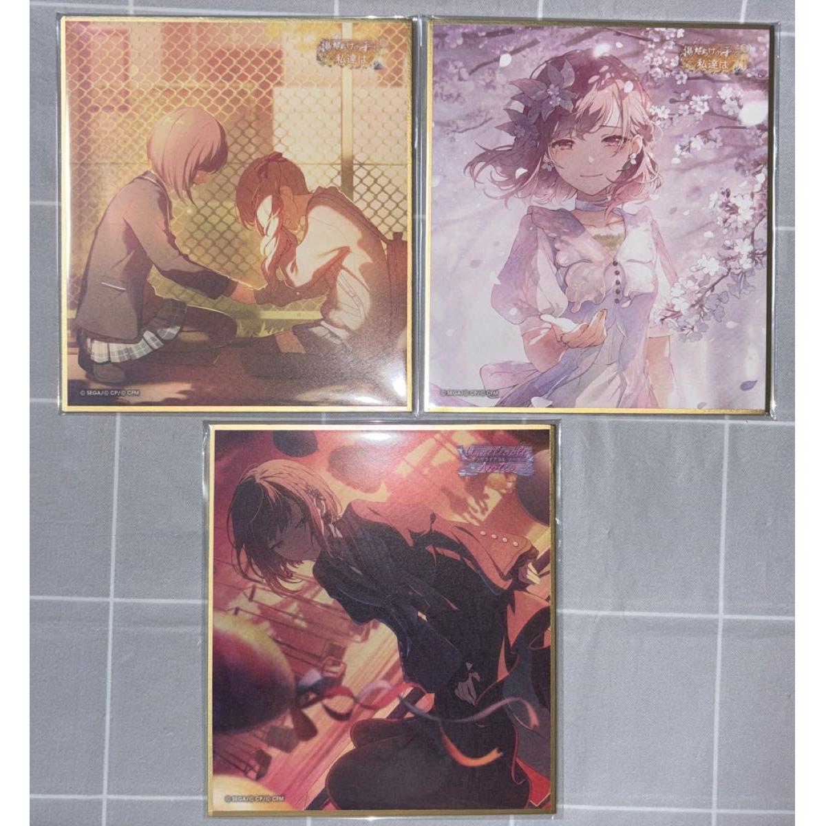 Used Proseca Mini Shikishi Shinonome Ena Set of 3