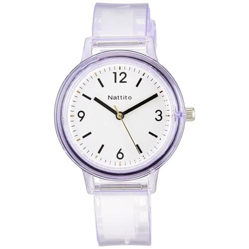 Fieldwork Analog Frappe PVC Strap Watch, Women's, Purple, YM048-3