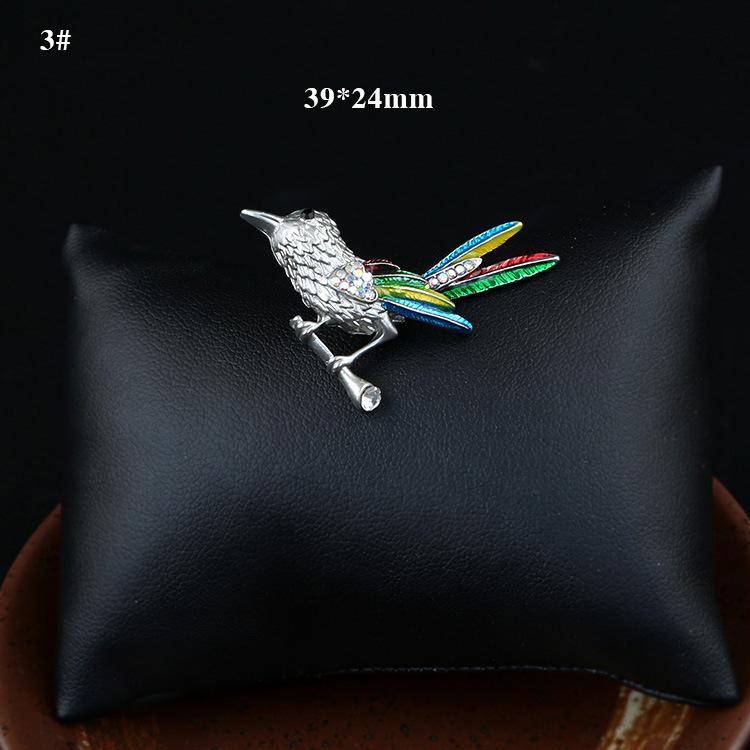 Mode Farbe Biene Tier Brosche Zubehör Anstecknadel Süßes Insekt Metall Kragennadel Broschen